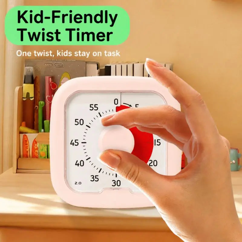 Timer Alarm Clock Visual Countdown Timer Kids Self Discipline Gadget Special Time Manager for Student Time Planning Reminder