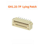 100PCS   GH1.25 Locking Connector with Buckle  2 3 4 5 6 8p Horizontal/vertical Mounting  Rubber Shell  Terminal