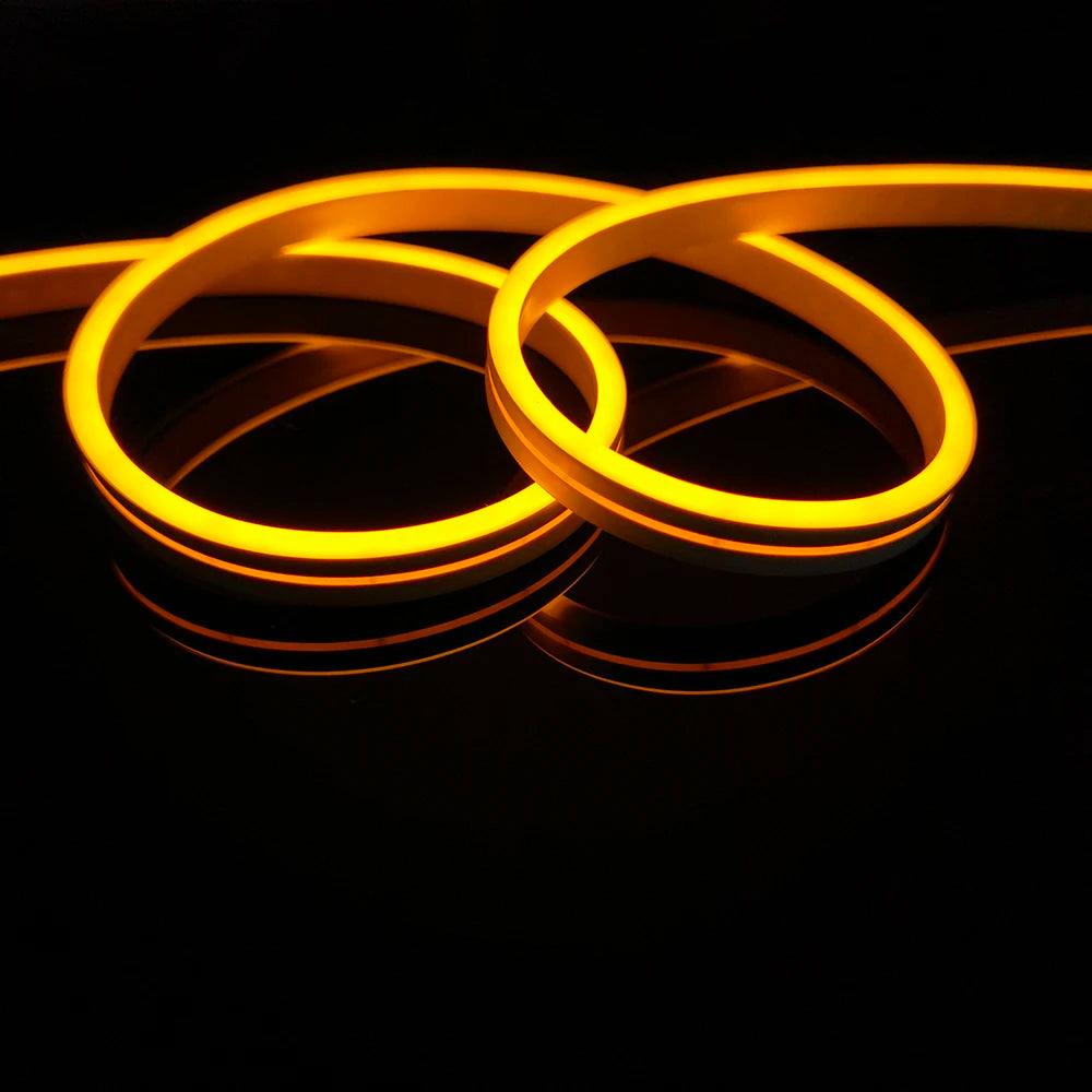 5V 12V Led Neon Light Strip 5mm-6mm Narrow SMD 2835 120LEDs/M IP67 Waterproof Soft Light Bar Shape Decoration