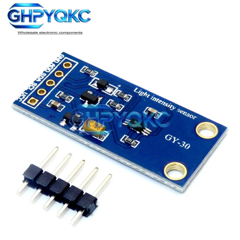 GHPYQKC  GY-30 GY-302 BH1750FVI  BH1750 The digital optical intensity illumination sensor BH1750FVI of module for arduino 3V-5V
