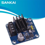 IBT-4 50A MOSFET H-Bridge Motor Driver, 5-15V 200kHz PWM, Opto-Isolated for Arduino/STM32
