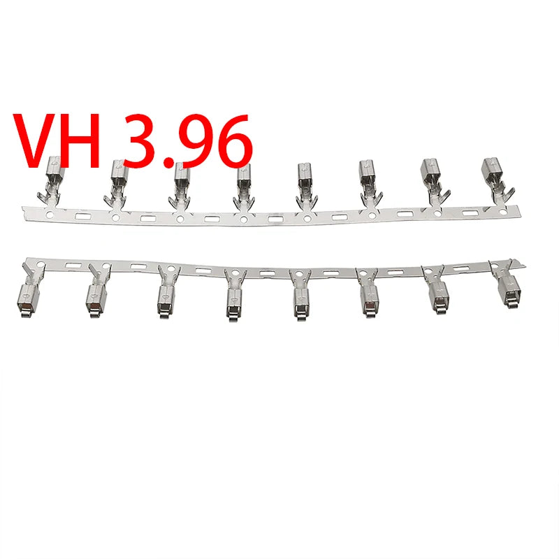 100Pcs PH 2.0 / XH 2.54 / SM 2.54 / VH 3.96 Male Female Connector Housing Terminal For Wire Crimp