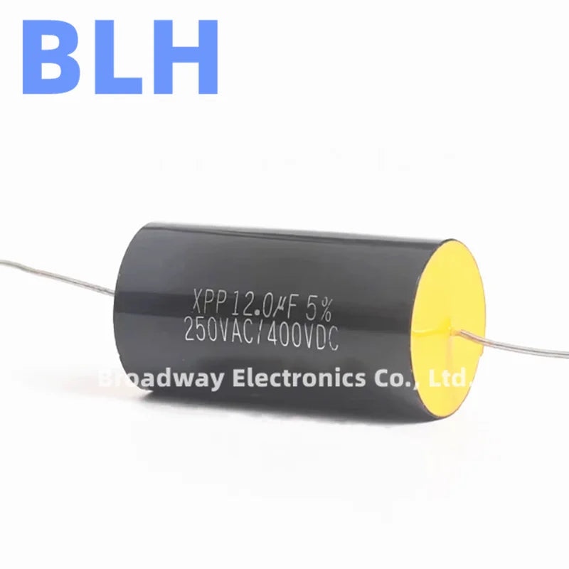 5PCS XPP Non-polar Axial Fever Audio Capacitor 400V 6.8UF 8.2UF 10UF 12UF 15UF 18UF 20UF 22UF 25UF 33UF 47UF