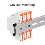 VENGIM Off Delay Time Relay 220V Or AC/DC12V-240V Timer Switch By Din Rail