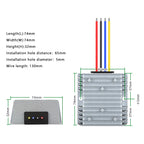 RUIYISI DC Isolated Power Converter 24V to 24V Voltage Regulator 130V120V90V80V72V60V36V48V12V to 12V5V Voltage Regulator Module