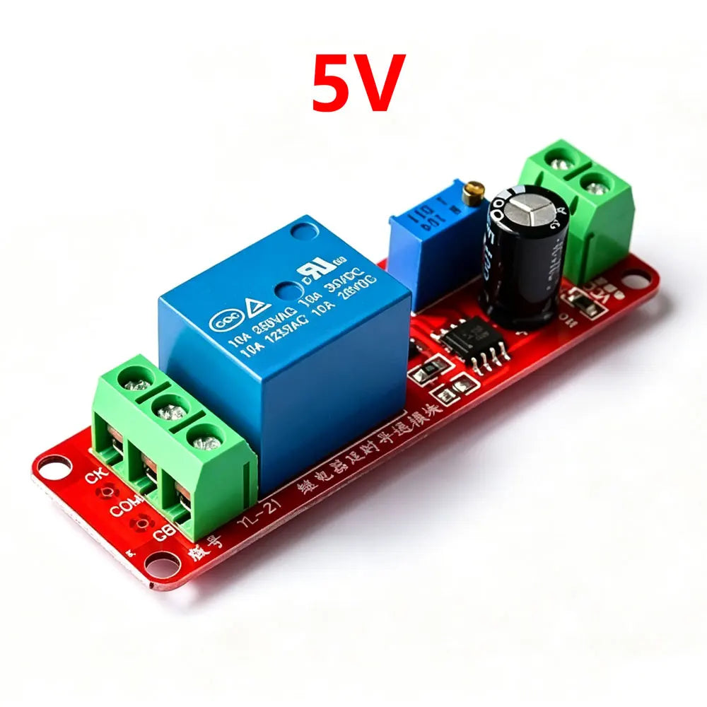 DC 5V 12V Time Delay Relay NE555 Time Relay Shield Timing Relay Timer Control Switch Car Relays Pulse Generation Duty Cycle