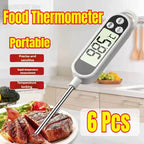 Probe Type Food Thermometer Kitchen Digital Thermometer For Meat Milk Cooking Food BBQ TP300 Electronic Temperature Gauge Tool