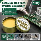 Solder paste rosin flux 30g/100g lead-free welding flux iron repair solder paste soldering solder oil solder flux