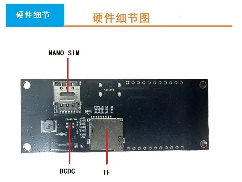 Esp32-S3 4g Lte Global Communication Cat1 Module Quectel Eg800Akgl11Lc Development Board European Gps Positioning Version