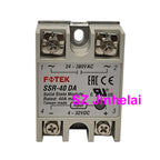 Authentic Original FOTEK Single phase Solid State Relay SSR- 10DA 25DA 40DA 50DA 75DA 10DA-H 25DA-H 40DA-H 50DA-H 75DA-H