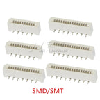 10Pcs 1.0mm FPC/FFC Connector LCD Flexible Flat Cable Socket Double Row 4/5/6/7/8/9/10/11/12/14/16/18/20/22/24/26/28/30/31 Pin