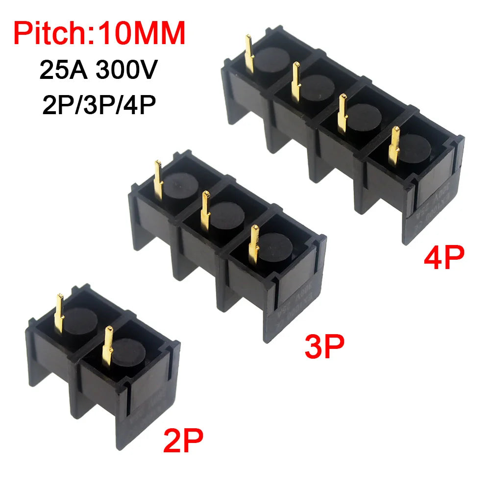 5Pcs/lot KF1000 2P 3P 4P PCB Screw Terminal Block Connector Pitch 10MM KF1000 2/3/4P Can Be Spliced