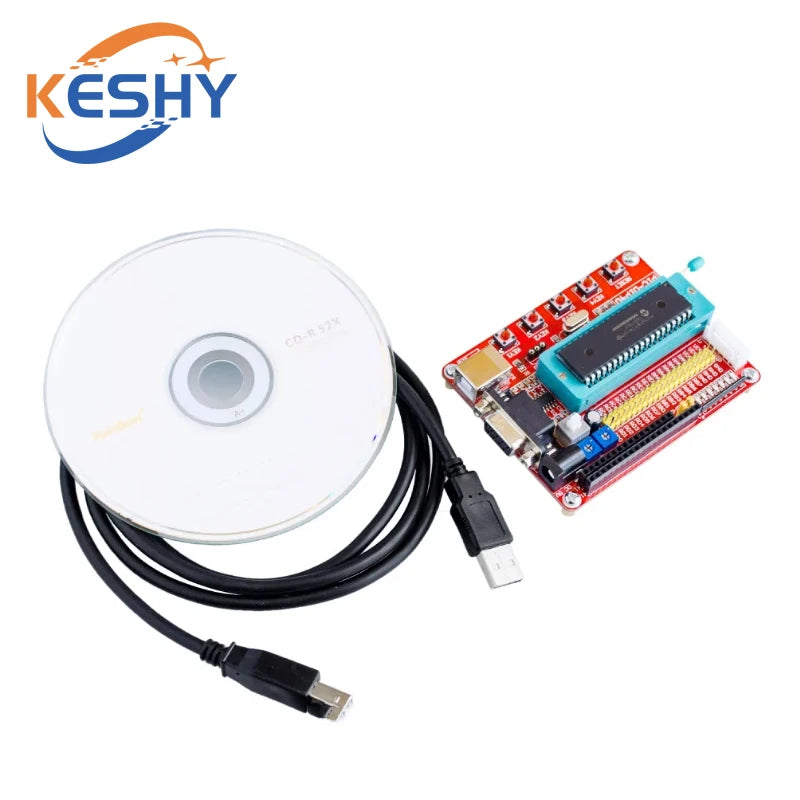 1PCS Mini System PIC Development Board + Microchip PIC16F877 PIC16F877A