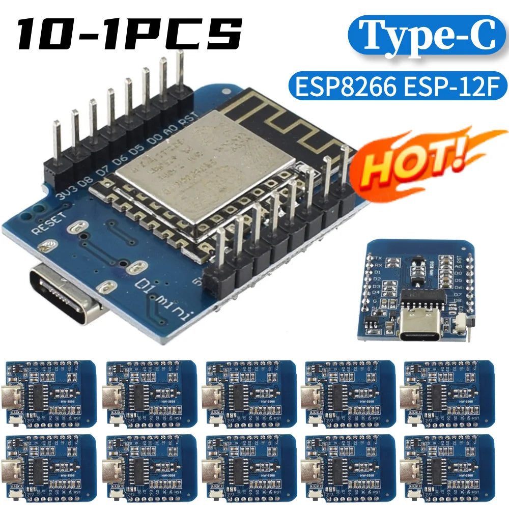 ESP8266 ESP-12F WLAN WiFi Internet Development Board D1 Mini WIFI Development Board NodeMCU Lua Module for Arduino