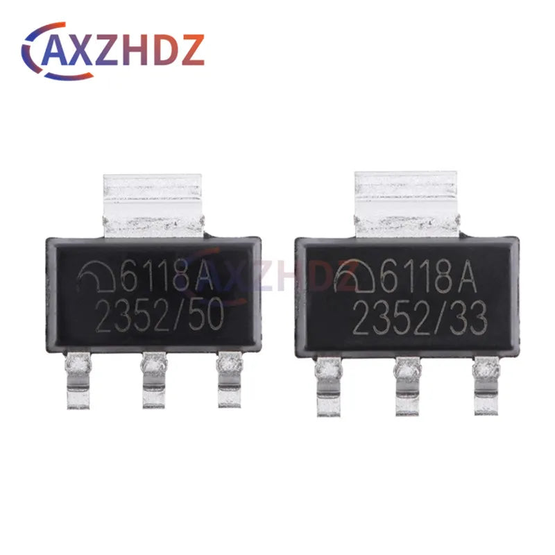 20PCS ME6118A33B3G ME6118A50B3G ME6118A SOT-223 3.3V 5V 3V3 6118A ME6118 1A Adjustable Voltage High Speed LDO Regulators SMD IC
