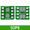 10PCS PCB Board Kit SMD Turn To DIP Adapter Converter Plate SOP MSOP SSOP TSSOP SOT23 8 10 14 16 20 28 SMT To DIP
