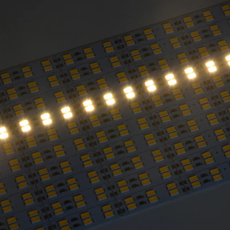 10PCS 8CM 25CM 50CM 12V 24V LED Hard Rigid Strip Bar Light Double row led strip 144leds/m SMD 5730 Superbright Warm Cool White