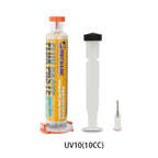 MECHANIC LEAD-Free Soldering Flux UV10/UV50/UV80 No-Clean Solder Welding Paste for Mobile Phone PC PCB SMD Chip BGA Repair Tools