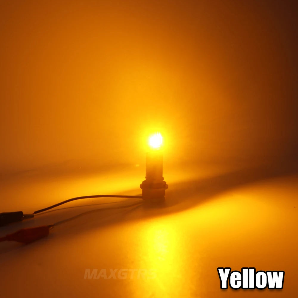 2x 2000LM Canbus T15 T16 LED Reverse Lights W16W Car Back Up Rear Turn Signal Lamp 912 921 White Red Yellow Amber Super Bright