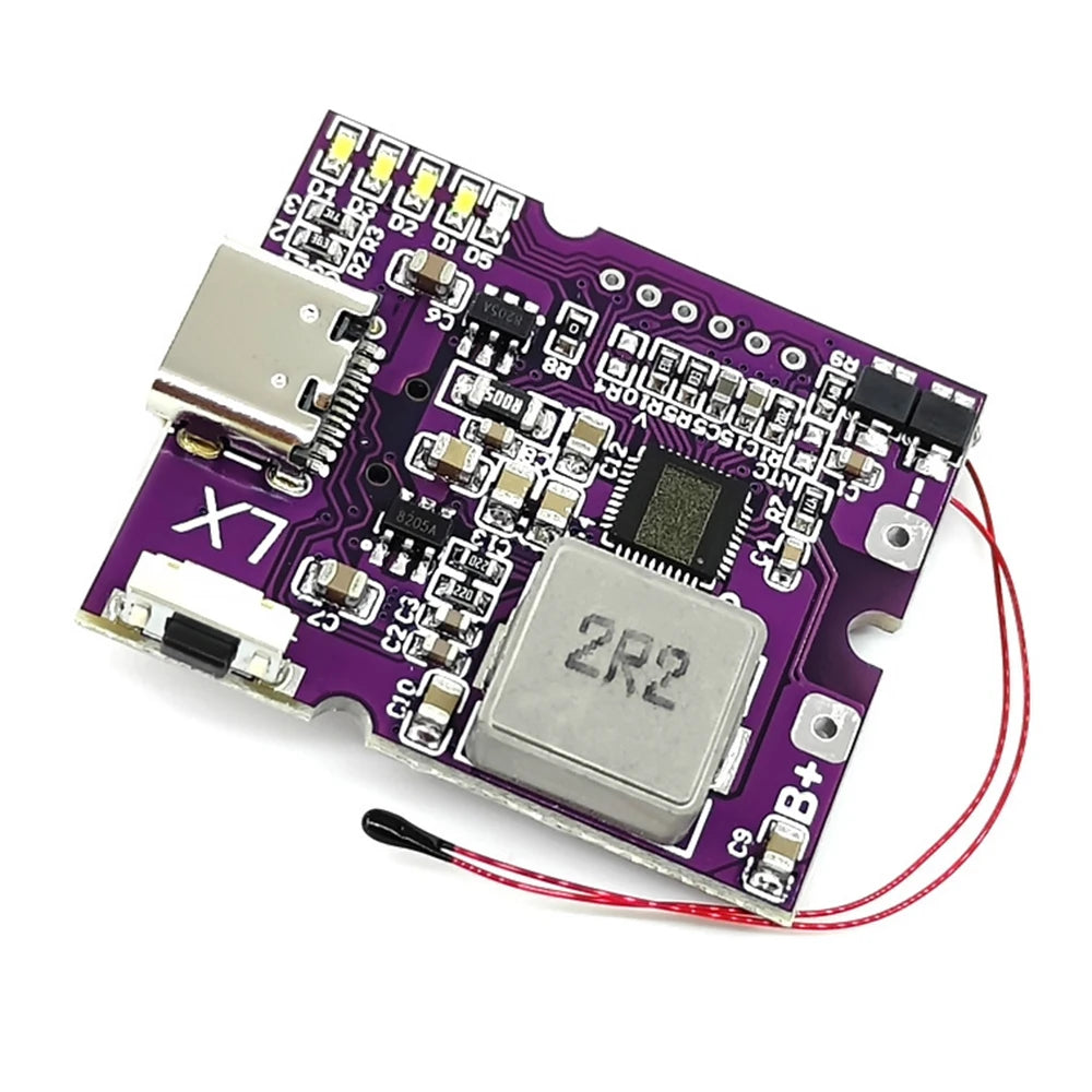 22.5W Power Bank Bidirectional Fast Charging Mobile Power Module Circuit Board With Digital/Light Type-C USB Suppor PD/QC3.0 2.0
