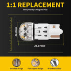 2Pcs Super T10 W5W Led Car Light Nichia 3030 Emc Chips Non-polarity Lamp Bulb Auto Dome License Plate Lighting White DC12-50V