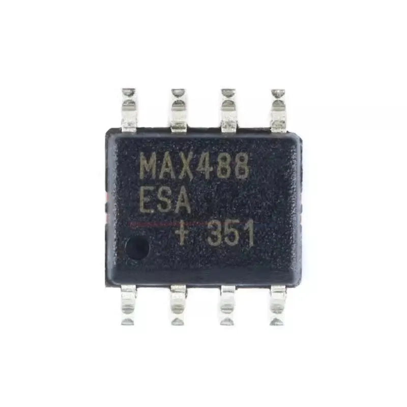 10PCS MAX485ESA MAX487ESA MAX488ESA MAX3082ESA SOP-8 MAX485 MAX487 MAX488 MAX3082 RS-485/RS-422 5V 10Mbps Transceivers SMD IC