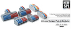 Quick Electrical Connectors Universal Compact Push-in Conductor SPL Splitter Wiring Cable Connector Butt Terminal Block AWG28-12