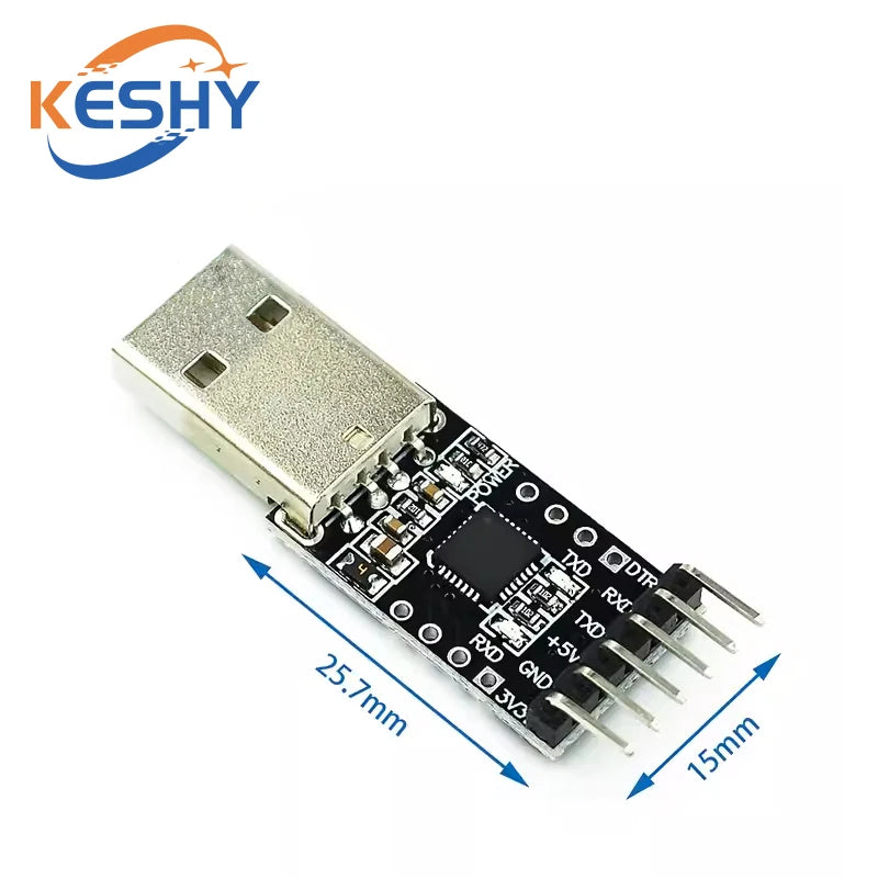 CP2102 USB 2.0 to UART TTL 5PIN Connector Module Serial Converter STC Replace CP2102 CP9102 USB for Aduino USB to TTL Download