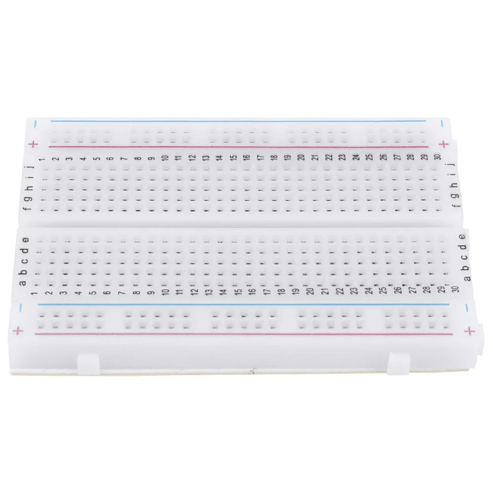 1-20pcs 400 Tie Points Solderless PCB Breadboard Spliceable Mini Universal Test Protoboard for Experiment Test Robot