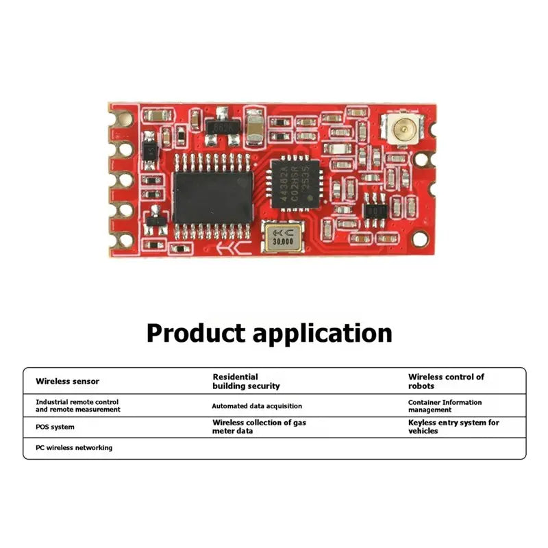 HC-12 1000M Long Range Wireless Serial Communication Module SI4438 RF Transceiver UART 433Mhz For Industrial Automation