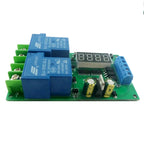 30A Motor Controller Relay Board 12V DC AC Forward Reverse Switch with Automatic Delay Timer