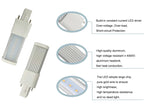 2PC G23 LED Bulb Bar Tube 2Pin 3W 4W 5W CFL PL-S 7W-13W Replacement 110V/220V 3000K/4000K/6000K White G23 Plug Saving Light Lamp