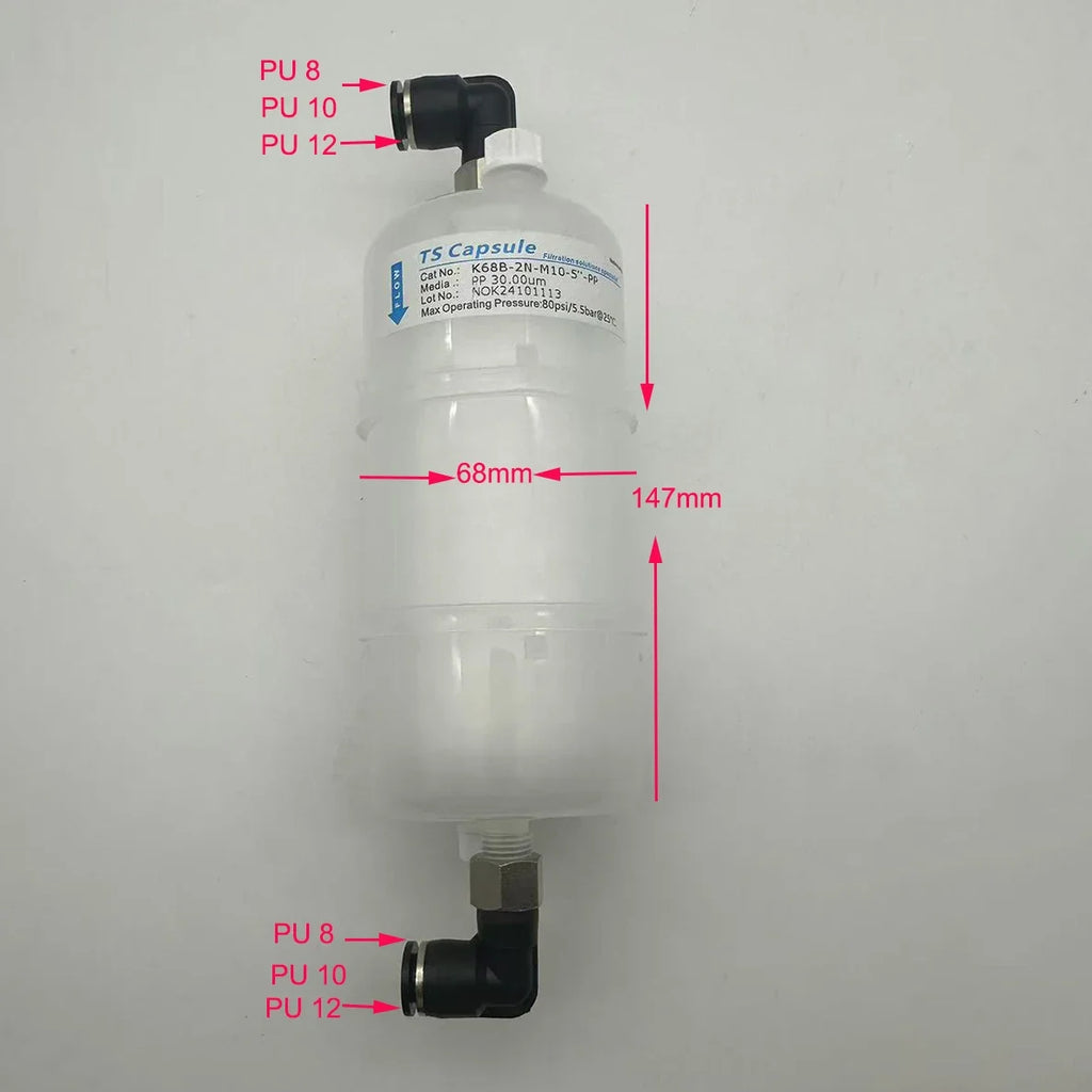 Filter K68B-2N 5 TS Capusul 808 Diode Laser Hair Removal Water System PP PU10 Cotton Purifier IPL YAG Beauty Machine Spare Parts