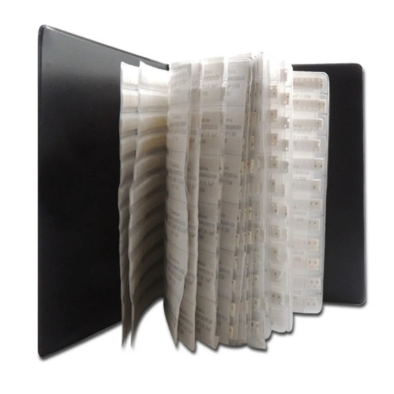 1pc 170Values 8500PCS SMD Resistor 1% 0R~10M 0201 0402 0603 0805 1206 Sample Book Resistors Assortment Kit Resistors
