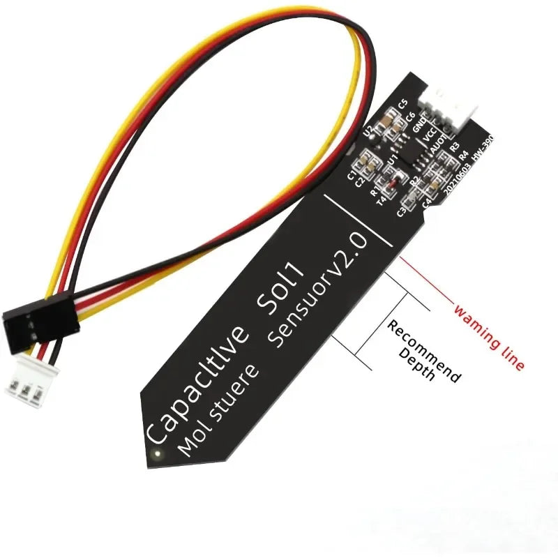 1-10PCS Capacitive Soil Moisture Sensor Module Corrosion Resistant 3.3~5.5V for Arduino Moisture Detection Garden Watering DIY