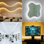 5mm 8mm PCB Led Strip Light 1 LED Cut 12V 24V 5m 2835 SMD 120LEDs/m High Brightness Flexible Tape LED Lighting Ribbon for Home
