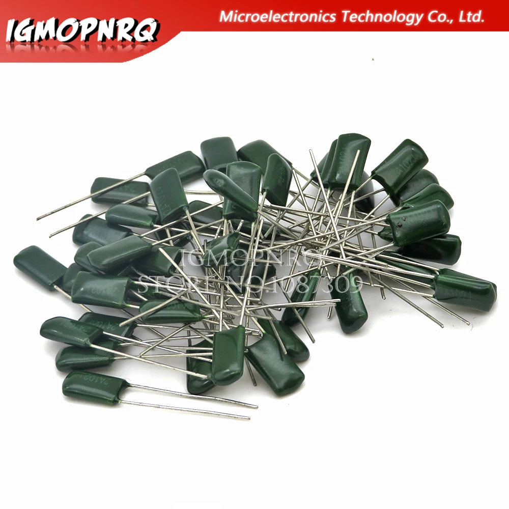 Polyester film capacitor 100V 1nF 1.5nF 2.2nF 100nF 2A471J 2A102J 2A222J 2A392J 2A332J 2A472J 2A103J 2A473J 2A104J 10NF 220NF