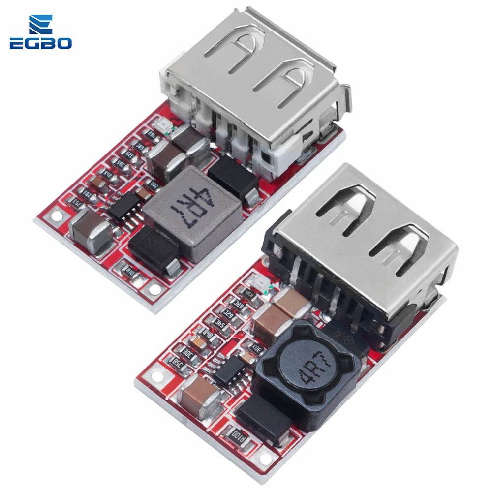 1~5PCS Fine 6-24V 12V/24V to 5V 3A CAR USB Charger Module DC Buck step down Converter 12v 5v power supply module good EGBO