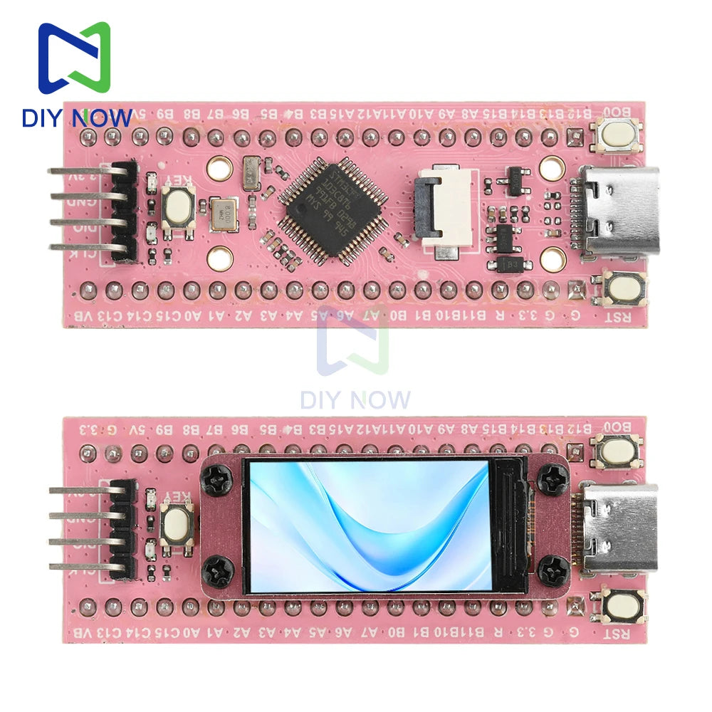 80x160 0.96 inch LCD TFT color screen display STM32 TFT development board core board ARM microcontroller Type C STM32F103C8T6