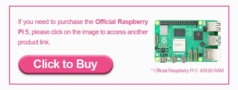 Official Raspberry Pi 5 Power Supply 27W USB-C Adapter 5.1V 5A with PD Standard Support