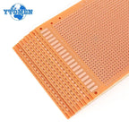 5/10pcs PCB Single Sided Circuit Board 5*7cm 7*9cm 9*15cm Bread Board Protoboard Universal Printed Circuit Boards DIY Set Yellow