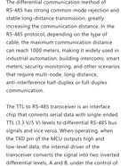 MAX485 MAX3485 MAX13487 MAX13488 TTL to RS485 Transceiver Module 3.3V/5V Unidirectional Bidirectional Serial Conversion Board