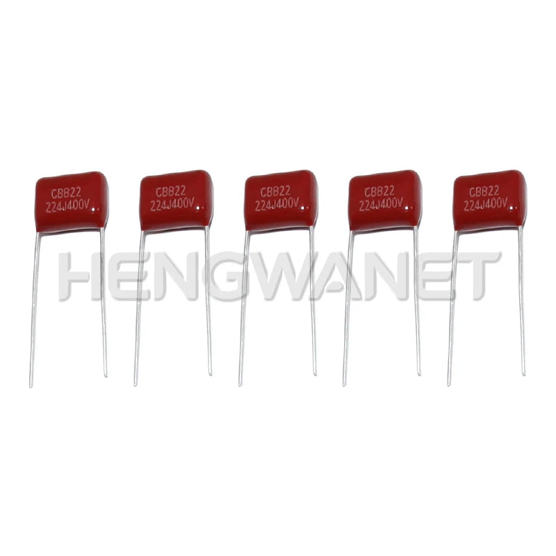 50PCS CBB 10values Metallized Polyester Film Capacitors KIT DIY CBB Capacitor Assortment Kit 400V 10NF-3.3UF