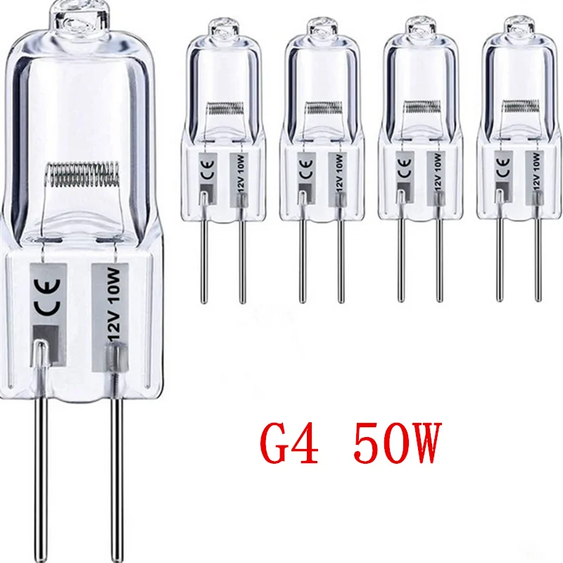1/5/10/20pcs Halogen Bulb JC Bi-Pin LED Warm White Replace LED Capsule Lamp Halogen Bulbs Light G4 12V 5W 10W 20W 35W 50W﻿