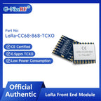 4PCS/Lot NiceRF LoRa-CC68-868-TCXO CE Certified Spread Spectrum Transceiver Lora Module 255 bytes FiFo And 22 dBm Output Power