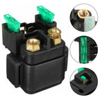 Starter Solenoid Relay Compatible for Kawasaki Suzuki Yamaha 12V Professional Motor Starter Relay Solenoid for Car Auto