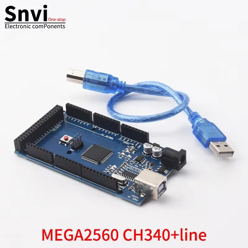 MEGA2560 MEGA 2560 R3 (ATmega2560-16AU CH340G) AVR USB Board Development Board MEGA2560 PRO For Arduino Expansion Board DIY Kit