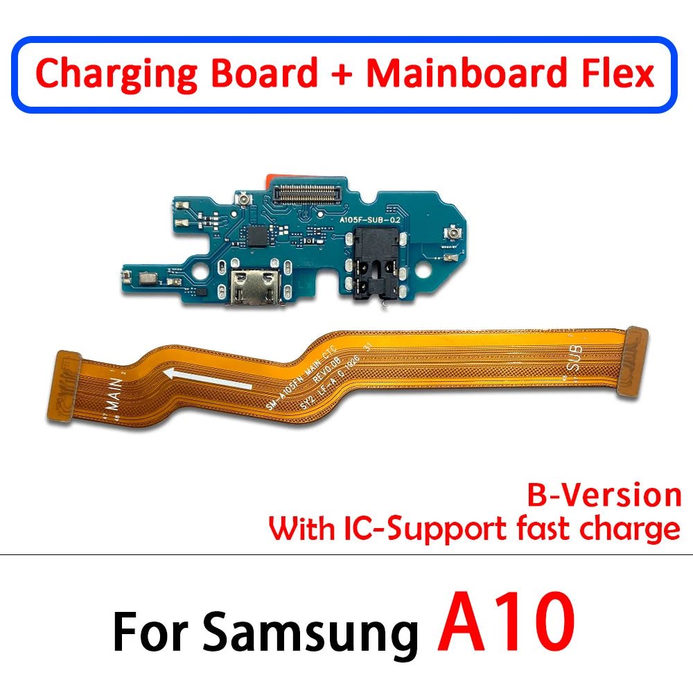 NEW USB Charge Port Charging Socket Connector Board Main FPC Connect Mainboard Flex Cable For Samsung A10 A20 A30 A40 A50