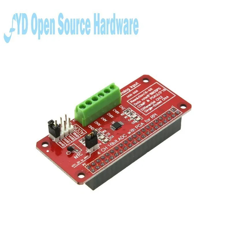 1pcs 3.3V ADS1115 ADC Module for Raspberry Pi 3/2 / B + / I2C RPI ADS1115 ADC Analog to Digital Converter