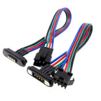 RTLECS Magnetic Connector RC Car Drone JST JR 24V 3A DC Power Battery Charger SM Led Strip Blind Connect USB Cable 2/3/4 Pin